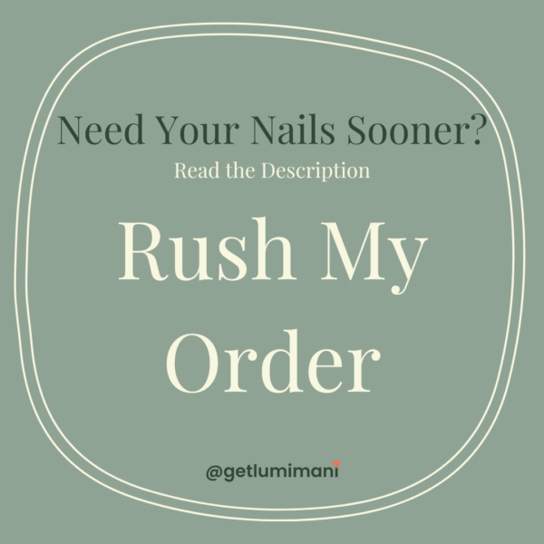 Rush My Order!