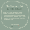 signatureset LumiMani Custom Press-On Nails