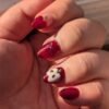 Cute Red Apple Nails